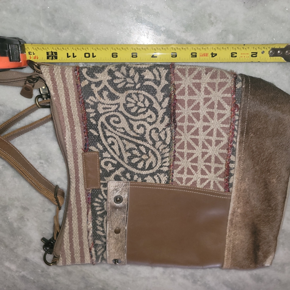 Boho Chic Patchwork Shoulder Bag - image 11